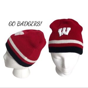 NCAA Wisconsin Badgers Youth Beanie